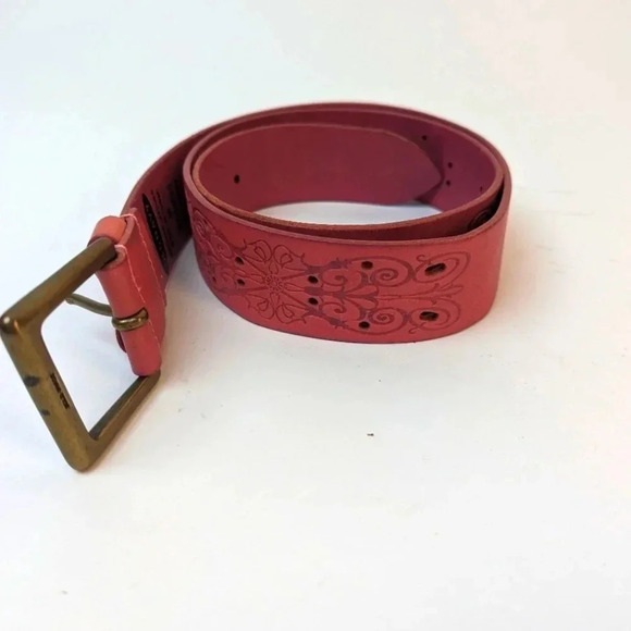 Old Navy Accessories - Old Navy Pink Leather Belt - Medium